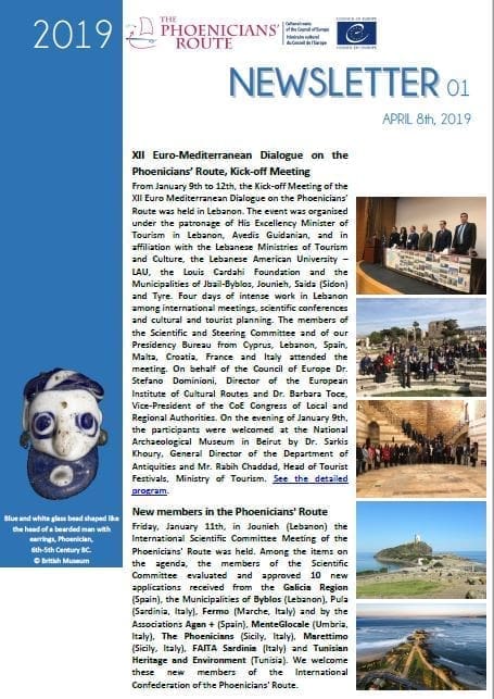 Newsletter 01 – April