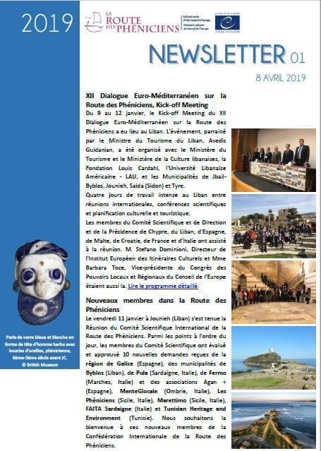 Newsletter 01 – Avril