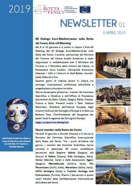 Newsletter 01 – Aprile