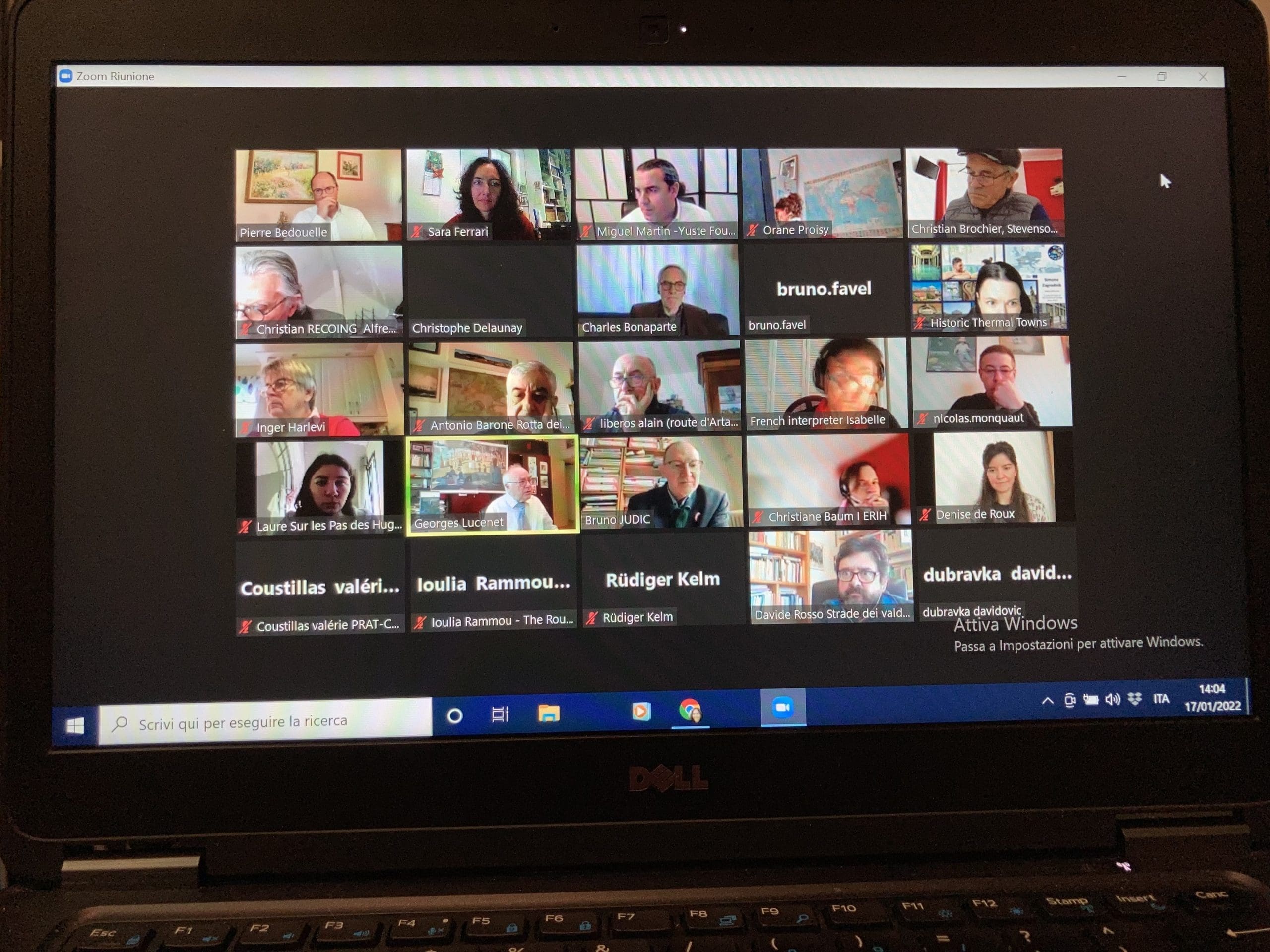 La Rotta dei Fenici ha partecipato all’incontro preparatorio dell’Accademia di Formazione 2022 degli Itinerari Culturali del Consiglio d’Europa