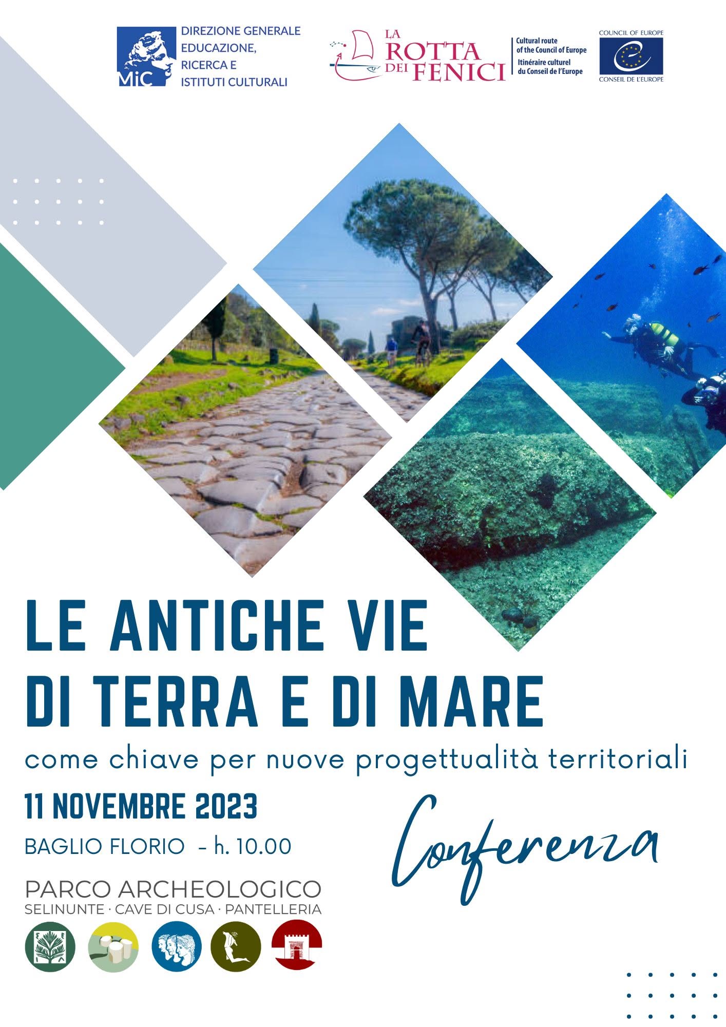 Convegno “Le Antiche Vie di Terra e di Mare come chiave per nuove progettualità territoriali”, Selinunte (Sicilia)